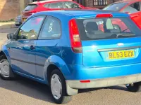 Used Ford Fiesta Finesse 75 HP (55 kW) 2004 Blue Hatchback