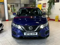 Begagnad Nissan Qashqai Visia 2018 Blå SUV