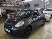 Begagnad Nissan Micra Visia 2013 Svart Halvkombi