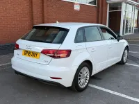 Used Audi A3 150 HP (110 kW) 2018 White Sedan