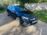 Used Mercedes A220 AMG Line Premium 177 HP (130 kW) 2016 Black Hatchback