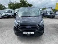 Used Ford Transit Custom Limited 130 HP (95 kW) 2021 Black Van