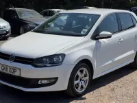 Used VW Polo 70 HP (51 kW) 2011 White Hatchback