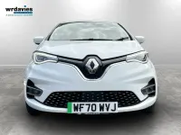 Used Renault Zoe GT-Line 100 kW (136 HP) 2020 White Hatchback