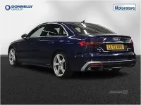 Used Audi A4 S-Line 163 HP (119 kW) 2022 Blue Sedan