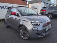 Used Fiat 500e Red 86 kW (118 HP) 2022 Grey Cabriolet
