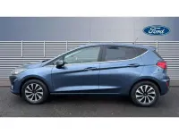 Used Ford Fiesta Titanium 100 HP (73 kW) 2023 Blue Hatchback