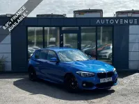 Używany BMW 118 M Sport 2017 Niebieski Hatchback