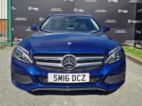 Used Mercedes C350e 2016 Blue Estate