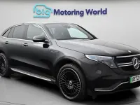 Used Mercedes EQC400 AMG line 300 kW (408 HP) 2022 Black SUV