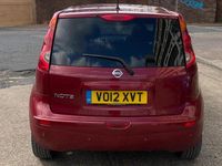 Used Nissan Note N-TEC 2012 Red Hatchback