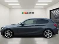 Begagnad BMW 118 Sport Line 2013 Grå Halvkombi