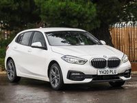 Used BMW 118 Sport Line 140 HP (102 kW) 2020 White Hatchback