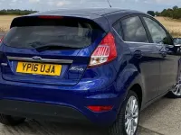 Used Ford Fiesta Titanium X 101 HP (74 kW) 2016 Blue Hatchback