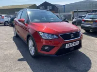Used Seat Arona SE Technology 95 HP (69 kW) 2020 Red SUV
