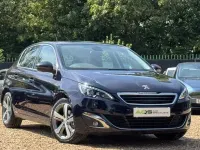 Used Peugeot 308 Allure 130 HP (95 kW) 2017 Blue Hatchback