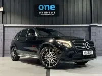 Used Mercedes GLC250 AMG line 204 HP (150 kW) 2018 Black SUV