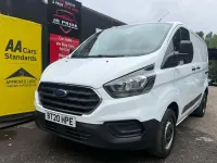 Used Ford Transit Custom S 105 HP (77 kW) 2020 White Van