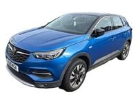 Used Vauxhall Grandland X Sport 130 HP (95 kW) 2019 Blue SUV