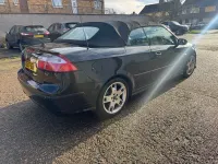 Used Saab 9-3 Aero 2007 Black Cabriolet