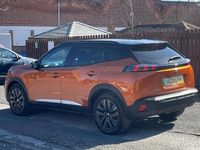 Used Peugeot e-2008 Premium 98 kW (134 HP) 2022 Orange SUV