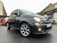Used Fiat 500 S 69 HP (50 kW) 2015 Black Hatchback