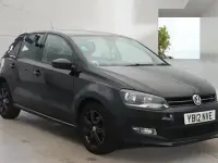 Used VW Polo Match 60 HP (44 kW) 2012 Black Hatchback