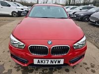 Used BMW 116 Sport Line 2017 Red Hatchback