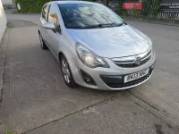 Begagnad Vauxhall Corsa 2013 Silver Halvkombi