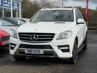 Used Mercedes ML250 AMG 204 HP (150 kW) 2013 White SUV