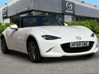 Used Mazda MX5 2018 White Cabriolet