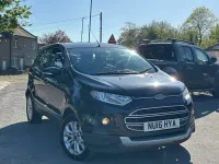 Used Ford Ecosport Zetec 95 HP (69 kW) 2016 Black SUV