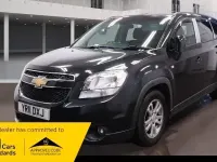 Begagnad Chevrolet Orlando LT 163 HK (119 kW) 2011 Svart Minibuss