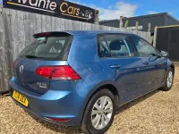 Second-hand VW Golf VII SE 150 CP (110 kW) 2014 Albastru Hatchback