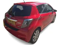Used Toyota Yaris Plus 101 HP (74 kW) 2014 Red Hatchback