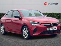 Used Vauxhall Corsa Design Edition 75 HP (55 kW) 2023 Red Hatchback