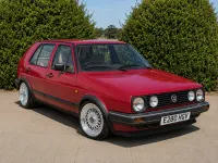 Used VW Golf II 75 HP (55 kW) 1987 Red Hatchback