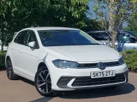 Used VW Polo Match 95 HP (69 kW) 2025 White Hatchback