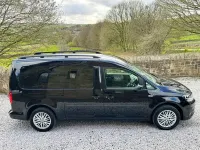 Begagnad VW Caddy Life 2020 Svart Minibuss