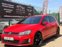 Used VW Golf VII GTD 2015 Red Hatchback