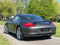 Usado Porsche Cayman 245 HP (180 kW) 2008 Cinzento Coupé