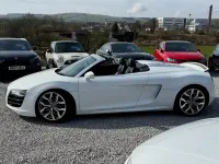 Used Audi R8 Spyder Advanced Plus 525 HP (386 kW) 2012 White Cabriolet