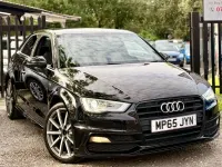Used Audi A3 S-Line 2016 Black Hatchback