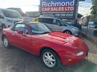 Used Mazda MX5 114 HP (83 kW) 1990 Red Cabriolet