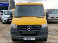 Used Mercedes Sprinter 2018 Yellow Van