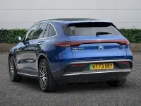 Used Mercedes EQC400 AMG line 300 kW (408 HP) 2023 Blue SUV