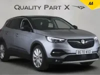 Used Vauxhall Grandland X Elite 130 HP (95 kW) 2020 Grey SUV