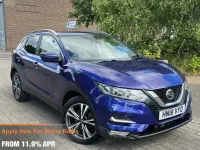 Used Nissan Qashqai N-Connecta 2018 Blue SUV