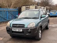 Used Hyundai Tucson 138 HP (101 kW) 2007 Blue SUV