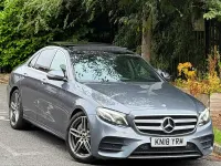 Used Mercedes E350 AMG Line Premium Plus 2018 Grey Sedan